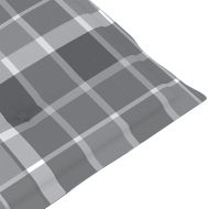 Накланящи градински столове с възглавници 8 бр тик масив