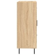 Сайдборд, дъб сонома, 69,5x34x90 см, инженерно дърво