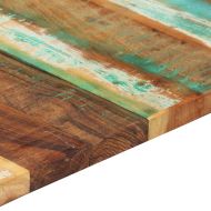 Правоъгълен плот за маса 60x120 см 25-27 мм регенериран масив