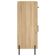 Сайдборд, дъб сонома, 69,5x34x90 см, инженерно дърво