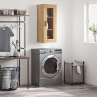 Стенен шкаф дъб сонома 34,5x34x90 см