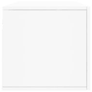 Стенен шкаф, бял, 100x36,5x35 см, инженерно дърво