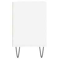 ТВ шкаф, бял, 103,5x30x50 см, инженерно дърво