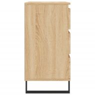 Сайдборд, дъб сонома, 60x35x70 см, инженерно дърво