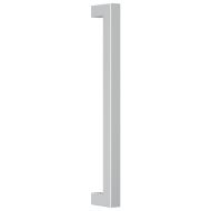 Дръжки за шкафове, 10 бр, сребристи, 192 мм, неръждаема стомана