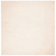 Килим HUARTE с къс косъм, мек и миещ се, бежов, 200x200 см