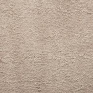 Килим HUARTE с къс косъм, мек и миещ се, пясъчен, Ø 160 см