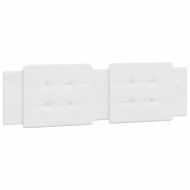 Рамка за легло с LED без матрак Zadar, бяла, 180x200 см