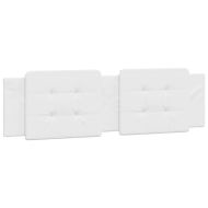 Рамка за легло без матрак Zadar, бяла, 180x200 см, изкуствена кожа