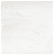 Килим OVIEDO с къс косъм, кремав, 120x120 см