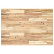 Плот за маса, правоъгълен, 120x70x2 см, акация масив