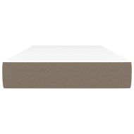 Матрак покет пружини, за деца, таупе, 80x160 см, текстил