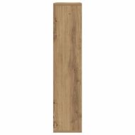 Библиотека, дъб артизан, 63x20x90 см, инженерно дърво