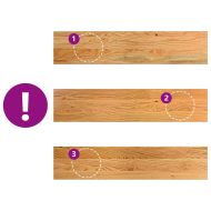 Прозоречни первази, 2 бр, светлокафяви, 70x15x2 см, дъб масив