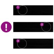 Стълбищни стъпала, 4 бр, тъмнокафяви, 100x30x2 см, дъб масив