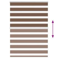 Зеброва щора 110x150 см ширина на плата 105,9 см полиестер