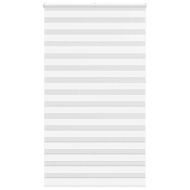 Зеброва щора бял 120x230 см ширина на плата 115,9 см полиестер