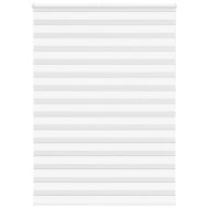 Зеброва щора бял 155x230 см Ширина на плата 150,9 см полиестер