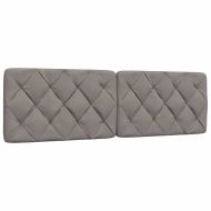 Легло с матрак, таупе, 160x200 см, плат