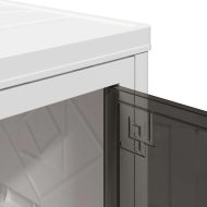 Кутия за съхранение с колела на 5 нива 75 L 64x40x179 cm