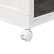 Кутия за съхранение с колела на 5 нива 75 L 64x40x179 cm