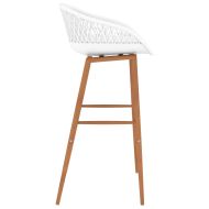 Бар комплект от 5 части, черно и бяло