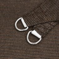 Платно-сенник, 160 г/м², кафяво, 2x2 м, HDPE