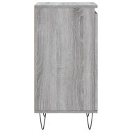 Бюфет сив сонома 40x35x70 см инженерно дърво