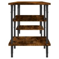 ТВ шкаф, опушен дъб, 102x35x45,5 см, инженерно дърво