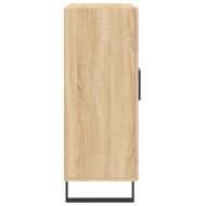 Сайдборд, дъб сонома, 69,5x34x90 см, инженерно дърво