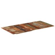 Правоъгълен плот за маса 60x120 см 15-16 мм регенериран масив