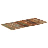 Правоъгълен плот за маса 60x120 см 15-16 мм регенериран масив