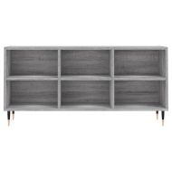 ТB шкаф, сив сонома, 103,5x30x50 см, инженерно дърво