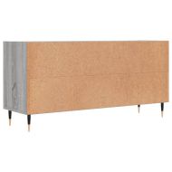 ТB шкаф, сив сонома, 103,5x30x50 см, инженерно дърво