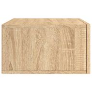 Нощно шкафче за стенен монтаж, сонома дъб, 35x35x20 см