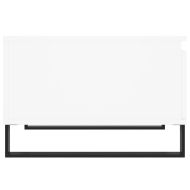 Кафе маса, бяла, 55x55x36,5 см, инженерно дърво