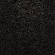 Килим HUARTE с къс косъм, мек и миещ се, черен, 240x340 см