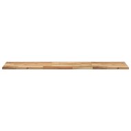 Плаващ рафт, 2 бр, 120x40x2 см, маслен финиш, акация масив