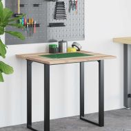 Плот за бюро, необработен, 80x60x2 см, масивно дърво акация