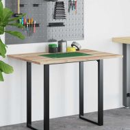 Плот за бюро, необработен, 120x70x2 см, масивно дърво акация