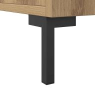 Сайдборд, дъб артизан, 90x34x80 см, инженерно дърво