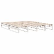 Легло с етажерка за книги, без матрак, 180x200 см, бор масив