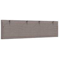 Мека табла за легло Hanko, таупе, 180 см, плат