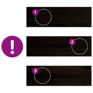 Стълбищни стъпала, 16 бр, тъмнокафяви, 80x25x2 см, дъб масив