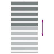 Зеброва щора 75x150 см Ширина на плата 70,9 см Полиестер