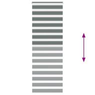 Зеброва щора 80x230 см ширина на плата 75,9 cm полиестер
