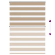 Зеброва щора 100x150 см ширина на плата 95,9 cm полиестер