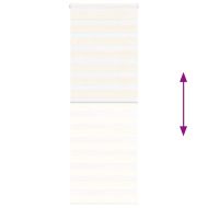 Зеброва щора 85x100 см Ширина на плата 80,9 см Полиестер