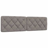 Рамка за легло без матрак, таупе, 180x200 см плат