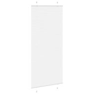 Плисирана щора Бяла 100x200 cm Ширина на плата 99,4 cm